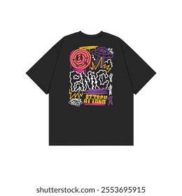 Urban Streetwear Tshirt Design ready to print