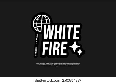 urban streetwear vector element fuor fashion suitable for printing