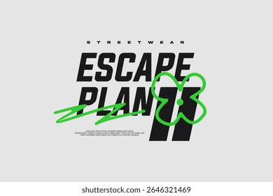 urban streetwear vector element fuor fashion suitable for printing