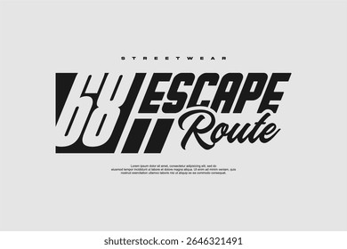 urban streetwear vector element fuor fashion suitable for printing