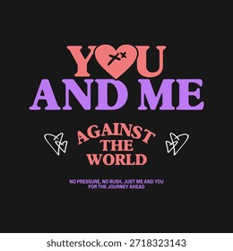 Urban Streewear Typography Vector T-shirt Designs Bundle, Urban Quotes Graphic Valentine Design, Minimalist Design for Screen Clothing Design, Love Vector Design, Romantic urban vector illustration for t-shirt and poster, Urban Streetwear Vector
