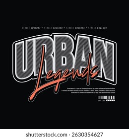  urban  strewetwear graphic element design typography t shirt vector for ready print