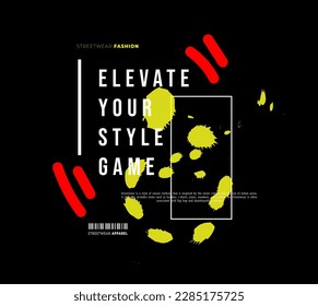 Urban Style Design Aesthetic, Casual Fashion Streetwear, Slogan Typography. for screen printing t-shirts, jackets