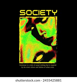 Urban Style Design Aesthetic, Casual Fashion Streetwear, Slogan Typography. for screen printing t-shirts, jackets