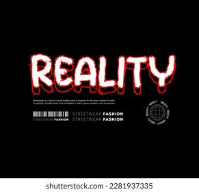 Urban Style Design Aesthetics, Casual Fashion, Streetwear, Typography. for screen printing t-shirts, jackets