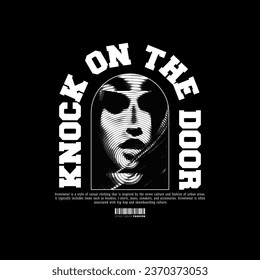 Urban Style Design, Black and White Texture, Streetwear and Typography. For screen printing designs for t-shirts, jackets, posters and sweaters.