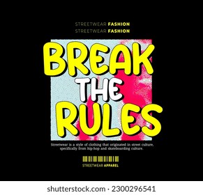 Urban Style Design, Streetwear and Typography. For Screen Printing Designs for T-shirts, Jackets and Sweaters.