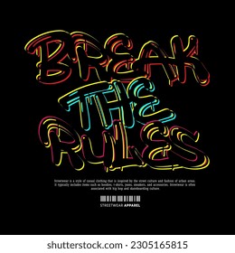 Urban Style Design, Streetwear and Typography. For Screen Printing Designs for T-shirts, Jackets and Sweaters.
