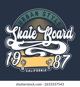 Urban Style Skate Board California