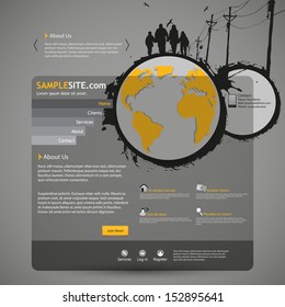 Urban style Website template 