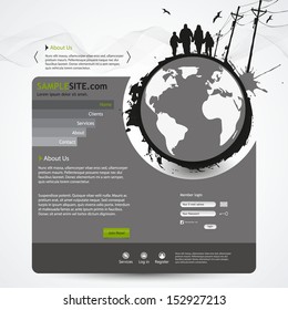 Urban style Website Template