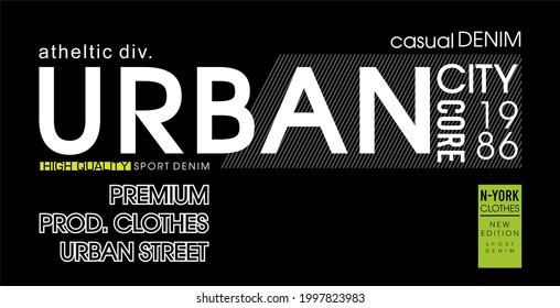 urban t shirt design graphic vector 