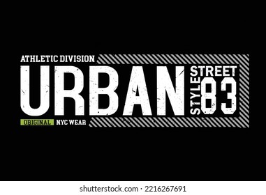 urban t shirt design vector latest