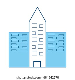 Urban tower building