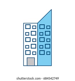 Urban tower building