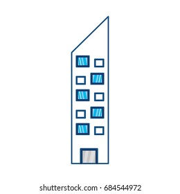 Urban tower building