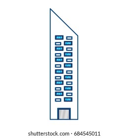 Urban tower building