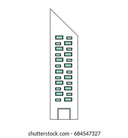 Urban tower building