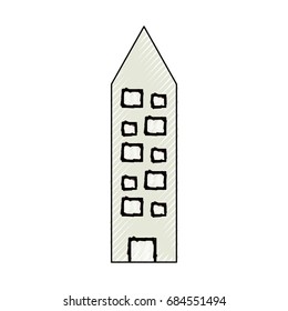 Urban tower building