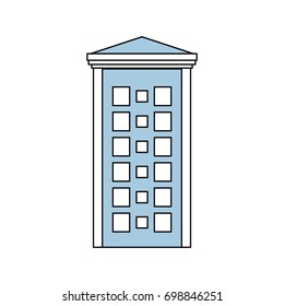 Urban tower building