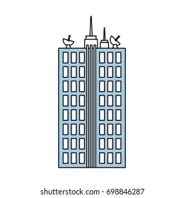 Urban tower building