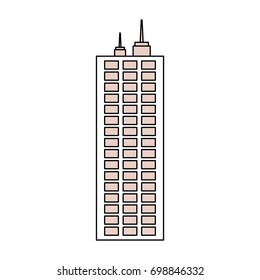 Urban tower building