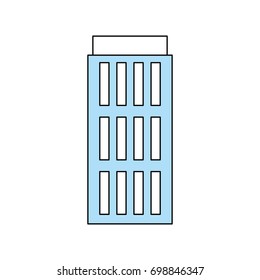 Urban tower building