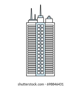 Urban tower building