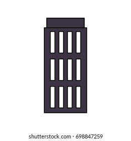 Urban tower building