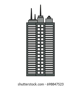 Urban tower building