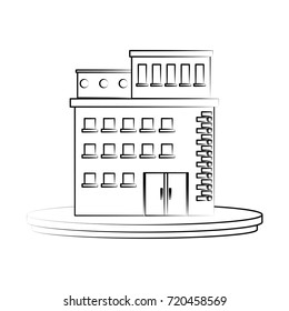 Urban tower building