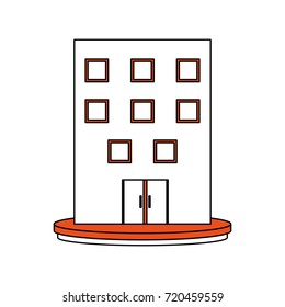 Urban tower building