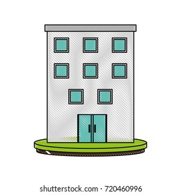 Urban tower building