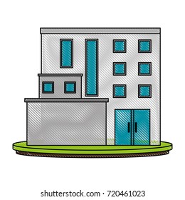 Urban tower building
