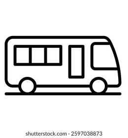 Urban Transport icon line vector illustration