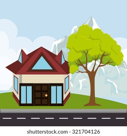 Urban transport and vehicles design, vector illustration