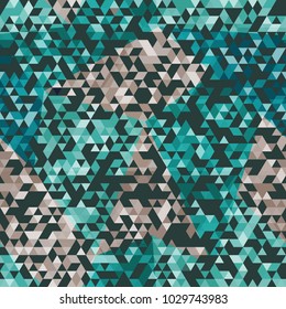 Urban triangle seamless pattern