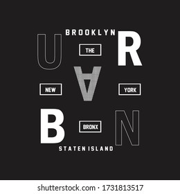 Urban t-shirt and apparel designs. Vector print, typography, poster, emblem.varsity