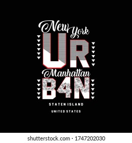 Urban t-shirt and apparel designs. Vector print, typography, poster, emblem.varsity