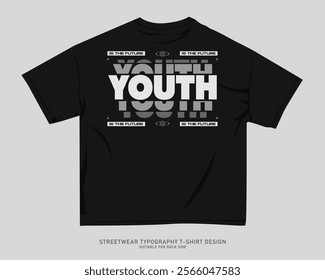 Urban T-shirt Design for Print on Demand. Streetwear T-shirt Design Vector, Typography Quotes Graphic T shirt for Print. Street Style. Merch Design, Clothing Design, Simple Graphic Tee Shirt