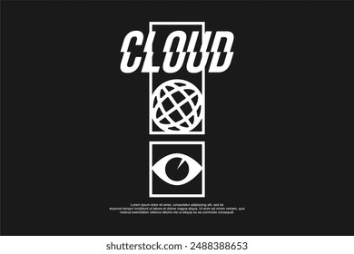 urban tshirt streetwear fashion design vector suitable for printing	