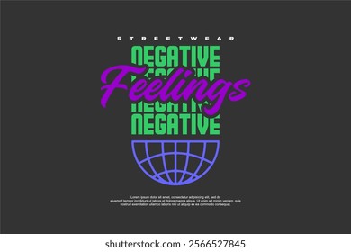 urban tshirt streetwear fashion design vector suitable for printing