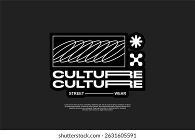 urban tshirt streetwear fashion design vector suitable for printing	