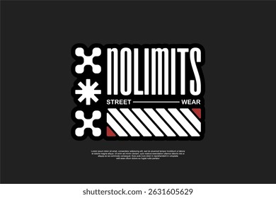 urban tshirt streetwear fashion design vector suitable for printing	