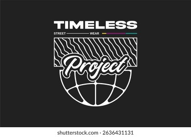 urban tshirt streetwear fashion design vector suitable for printing