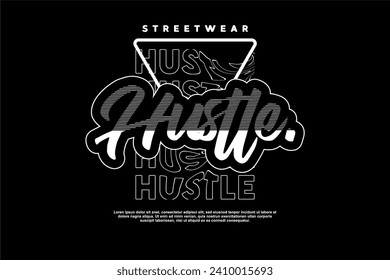 urban tshirt vector design suitable for printing