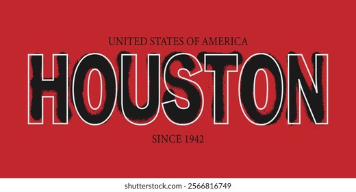 Urban typography university united states state vintage slogan print, 
highlighted grunge texture for graphic t-shirt or sweatshirt hoodie - Vector