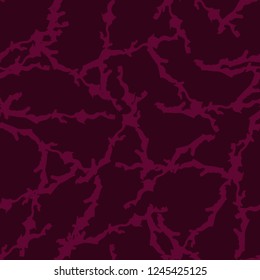 Urban UFO camouflage of various shades of red and dark pink colors. It is a colorful seamless pattern that can be used as a camo print for clothing and background and backdrop or computer wallpaper
