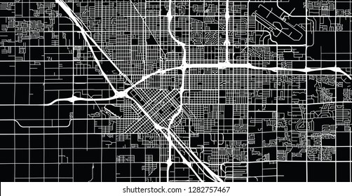 Part Urban Plan City Barcelona Black Stock Illustration 99818909