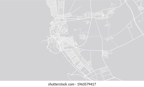 Urban vector city map of jaxan, Saudi Arabia, Middle East